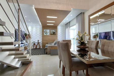 Apartamento à venda com 205m², 4 quartos e 2 vagas Apartamento à venda com 205m², 4 quartos e 2 vagasSala