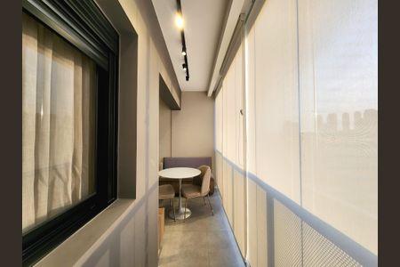 Apartamento à venda com 31m², 1 quarto e sem vagaVaranda