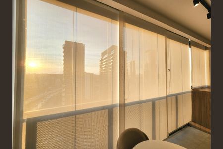 Apartamento à venda com 31m², 1 quarto e sem vagaVaranda