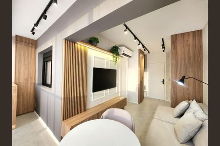 Sala de apartamento à venda com 1 quarto, 31m² em Vila Olímpia, São Paulo