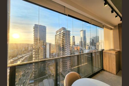 Apartamento à venda com 31m², 1 quarto e sem vagaVaranda