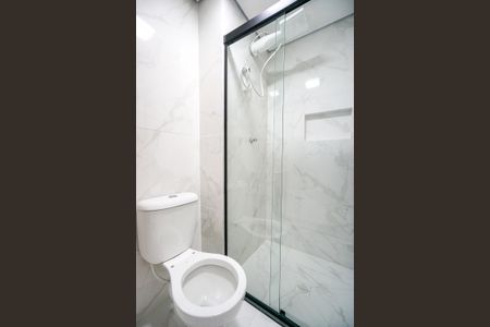 Banheiro de apartamento para alugar com 1 quarto, 28m² em Tatuapé, São Paulo