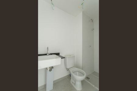 Banheiro Social de kitnet/studio à venda com 1 quarto, 24m² em Vila Olímpia, São Paulo