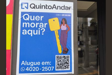 Apartamento para alugar com 35m², 1 quarto e sem vaga Apartamento para alugar com 35m², 1 quarto e sem vagaPlaquinha