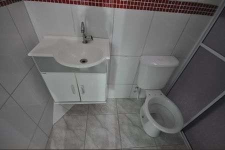 Banheiro Social de casa para alugar com 1 quarto, 56m² em Horto Florestal, São Paulo