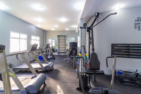 Casa de condomínio à venda com 112m², 2 quartos e 2 vagasAcademia