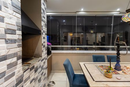 Varanda Gourmet de apartamento à venda com 3 quartos, 106m² em Jardim Cidalia, São Paulo