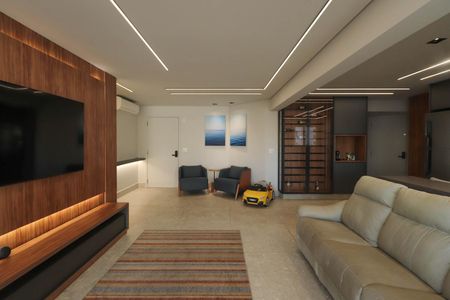 Sala de apartamento à venda com 3 quartos, 118m² em Chácara Santo Antônio (zona Leste), São Paulo