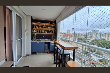Varanda de apartamento à venda com 3 quartos, 85m² em Rudge Ramos, São Bernardo do Campo