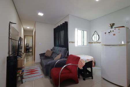 Sala de apartamento à venda com 2 quartos, 100m² em Vila Sao Pedro, Santo André
