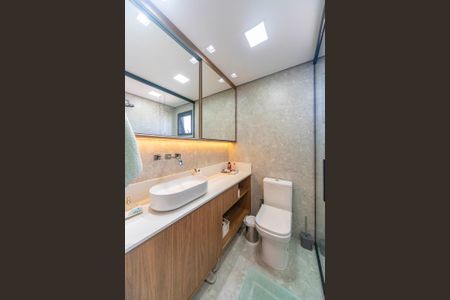 Apartamento à venda com 125m², 3 quartos e 3 vagasBanheiro da Suíte 2