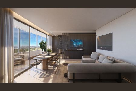 Apartamento à venda com 1 quarto, 48m² em Vale do Sereno, Nova Lima