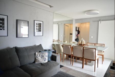 Sala de apartamento à venda com 3 quartos, 88m² em Campestre, Santo André