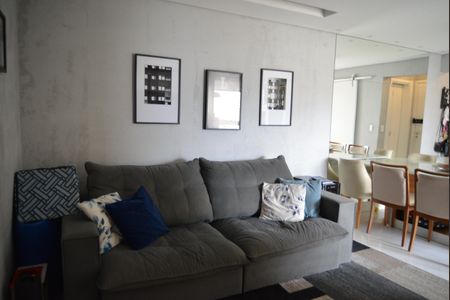 Sala de apartamento à venda com 3 quartos, 88m² em Campestre, Santo André