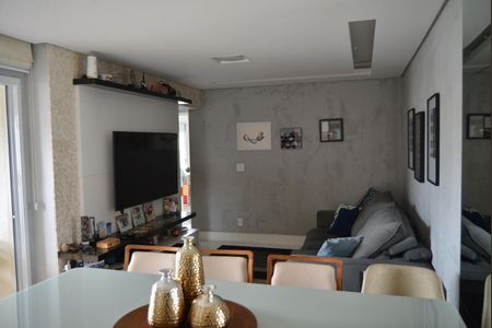 Sala de apartamento à venda com 3 quartos, 88m² em Campestre, Santo André