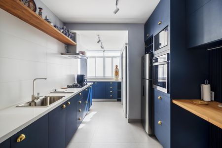Cozinha de apartamento para alugar com 2 quartos, 95m² em Jardim Paulista, São Paulo