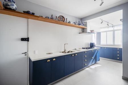 Cozinha de apartamento para alugar com 2 quartos, 95m² em Jardim Paulista, São Paulo