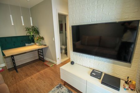 Sala  de apartamento à venda com 1 quarto, 42m² em Brás, São Paulo