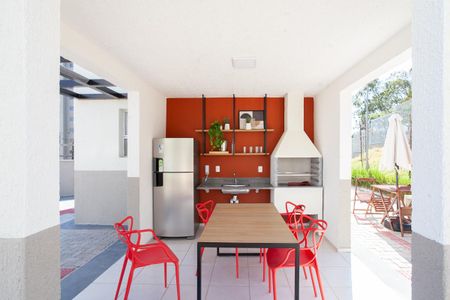 Studio para alugar com 48m², 1 quarto e 1 vaga Studio para alugar com 48m², 1 quarto e 1 vagaÁrea comum - Espaço Gourmet 2