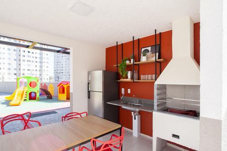 Studio para alugar com 48m², 1 quarto e 1 vaga Studio para alugar com 48m², 1 quarto e 1 vagaÁrea comum - Espaço Gourmet 2