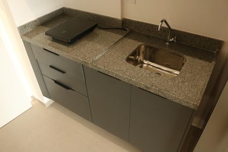 Studio à venda com 26m², 1 quarto e sem vagaCozinha