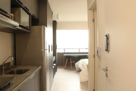 Studio à venda com 26m², 1 quarto e sem vagaCozinha