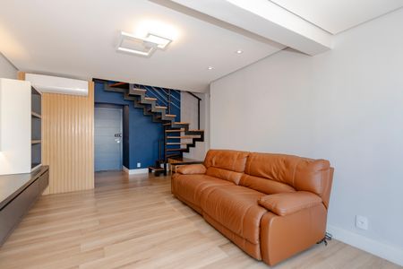 Sala de apartamento à venda com 2 quartos, 110m² em Cidade Monções, São Paulo
