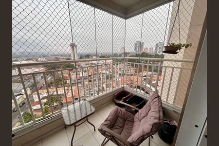 Sacada da sala de apartamento à venda com 2 quartos, 61m² em Macedo, Guarulhos