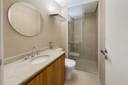 Apartamento à venda com 72m², 1 quarto e 1 vagaBanheiro Social