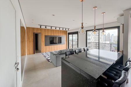 Sala de apartamento à venda com 1 quarto, 72m² em Vila Mariana, São Paulo