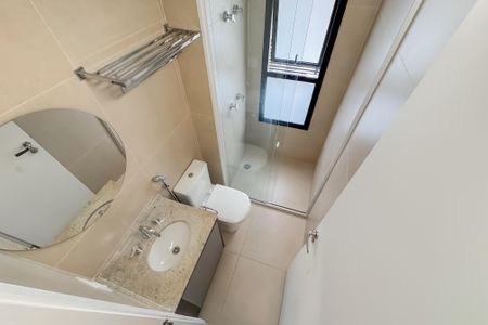 Apartamento à venda com 72m², 1 quarto e 1 vagaBanheiro da Suíte