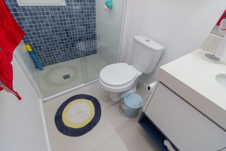 Apartamento à venda com 124m², 3 quartos e 3 vagasBanheiro da Suíte 2