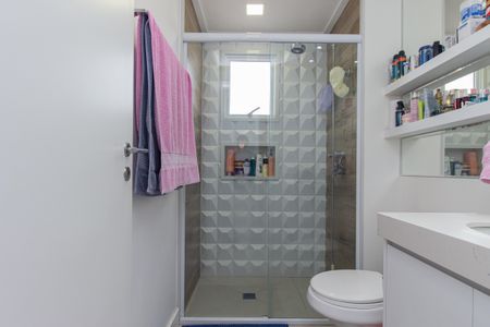 Apartamento à venda com 124m², 3 quartos e 3 vagasBanheiro da Suíte 3