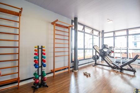 Apartamento à venda com 50m², 2 quartos e 1 vaga Apartamento à venda com 50m², 2 quartos e 1 vagaÁrea comum - Academia