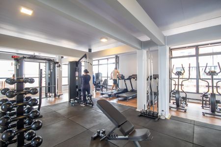 Apartamento à venda com 50m², 2 quartos e 1 vaga Apartamento à venda com 50m², 2 quartos e 1 vagaÁrea comum - Academia