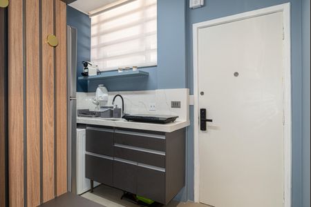 Studio para alugar com 37m², 1 quarto e sem vaga Studio para alugar com 37m², 1 quarto e sem vagaCozinha