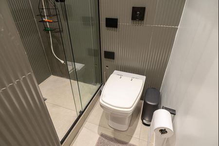 Studio para alugar com 37m², 1 quarto e sem vaga Studio para alugar com 37m², 1 quarto e sem vagaBanheiro Social