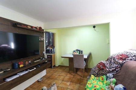 Sala de apartamento para alugar com 2 quartos, 58m² em Jardim Antartica, São Paulo