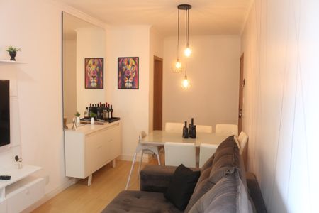Sala de apartamento à venda com 2 quartos, 85m² em Nova Gerti, São Caetano do Sul