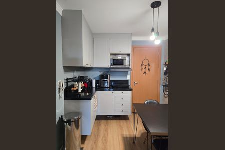 Cozinha de apartamento à venda com 1 quarto, 38m² em Centro, Guarulhos