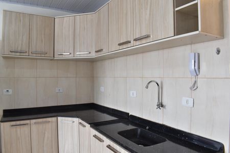 Cozinha de kitnet/studio para alugar com 1 quarto, 41m² em Boa Vista, Curitiba