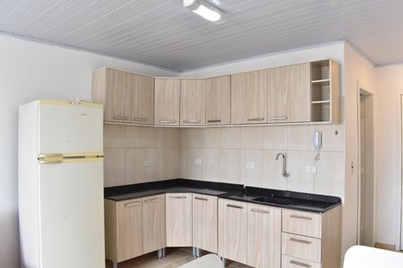 Cozinha de kitnet/studio para alugar com 1 quarto, 41m² em Boa Vista, Curitiba