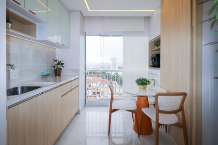 Apartamento à venda com 67m², 2 quartos e 2 vagas Apartamento à venda com 67m², 2 quartos e 2 vagasVaranda Gourmet