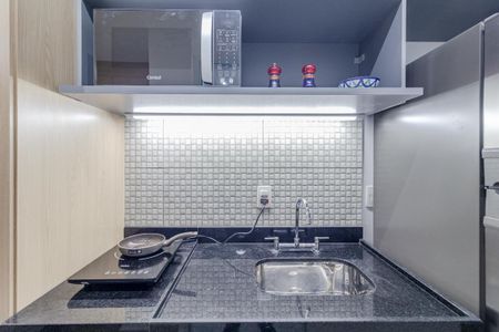 Studio à venda com 25m², 1 quarto e sem vagaCozinha