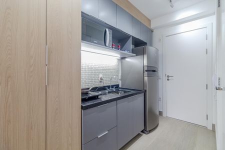 Studio à venda com 25m², 1 quarto e sem vagaCozinha