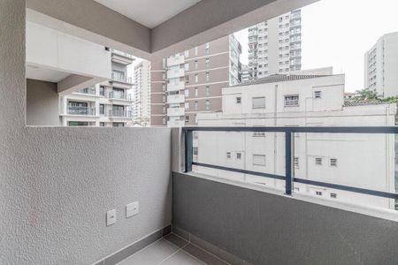 Studio à venda com 25m², 1 quarto e sem vagaVaranda