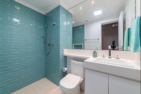 Apartamento à venda com 107m², 3 quartos e 2 vagasBanheiro