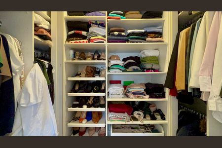 Apartamento para alugar com 264m², 4 quartos e 2 vagasCloset da suíte