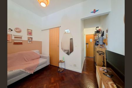 Sala de apartamento à venda com 1 quarto, 28m² em Lapa, Rio de Janeiro