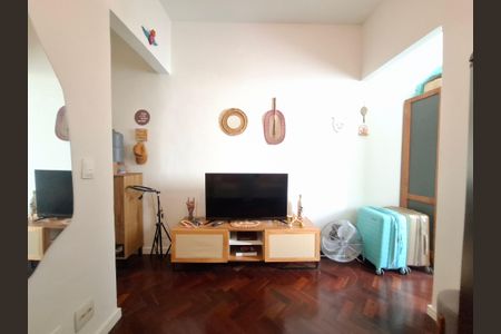 Sala de apartamento à venda com 1 quarto, 28m² em Lapa, Rio de Janeiro